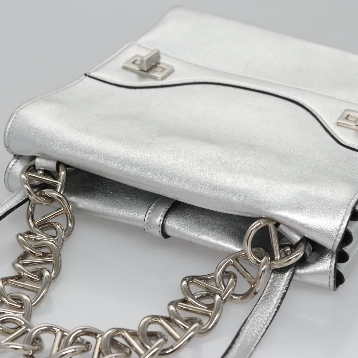 Prada Prada Double Turn Lock Shoulder Bag Leather Size ONE SIZE - 21 Thumbnail