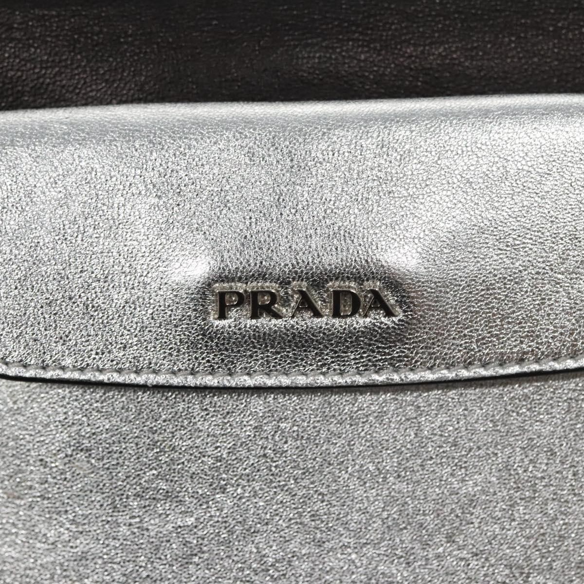 Prada Prada Double Turn Lock Shoulder Bag Leather Size ONE SIZE - 24 Thumbnail