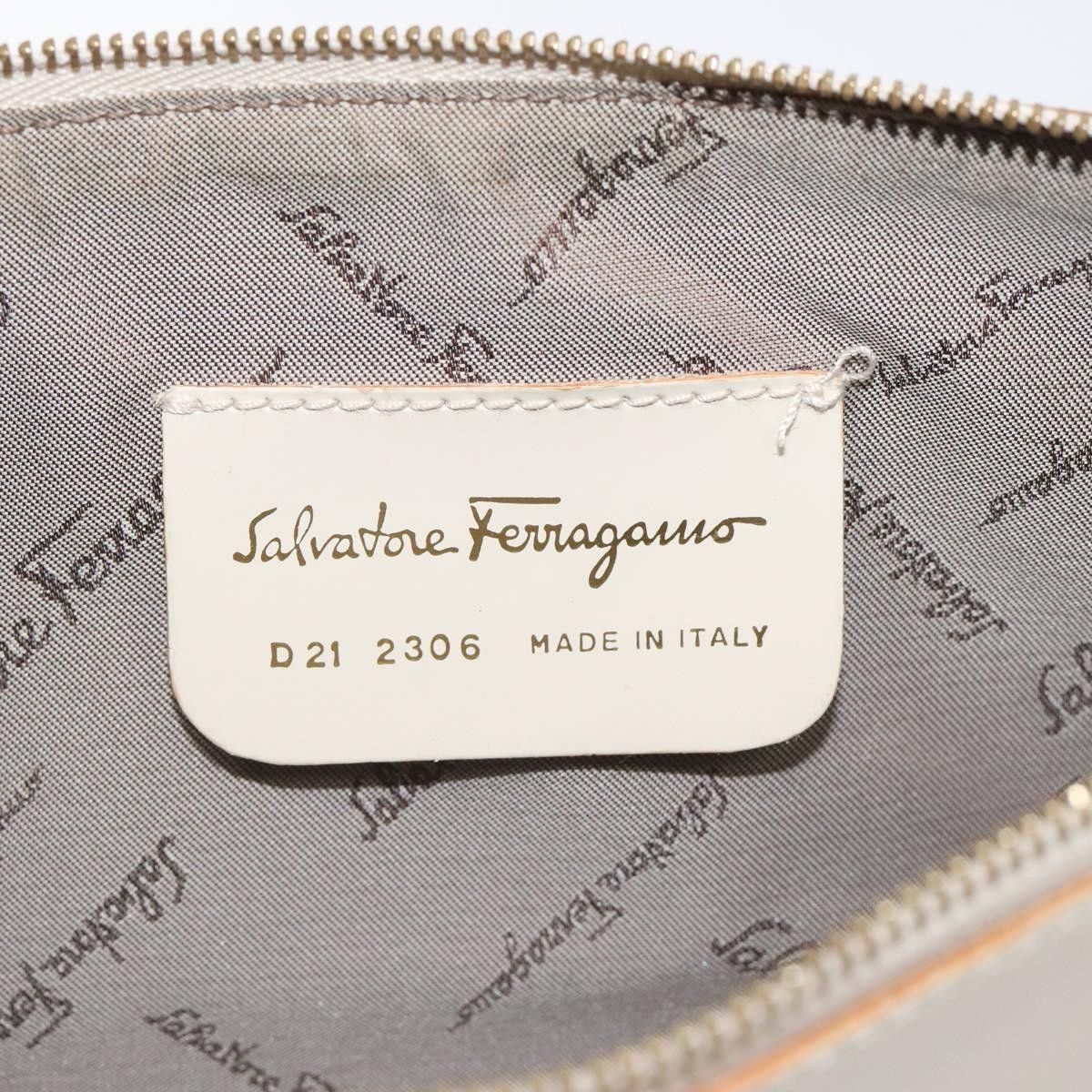 Salvatore Ferragamo Salvatore Ferragamo Gancini Shoulder Bag Leather Size ONE SIZE - 6 Thumbnail