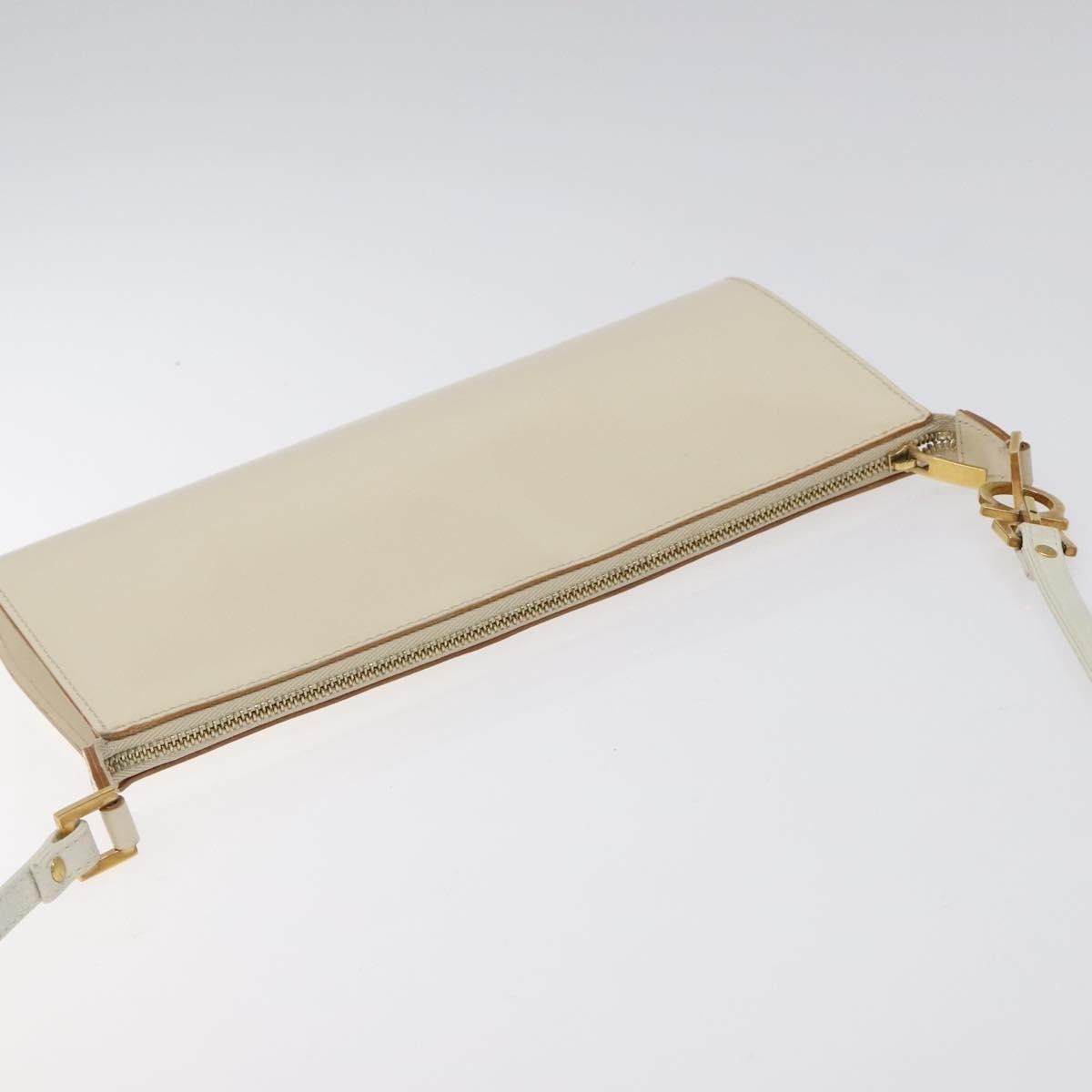 Salvatore Ferragamo Salvatore Ferragamo Gancini Shoulder Bag Leather Size ONE SIZE - 21 Thumbnail