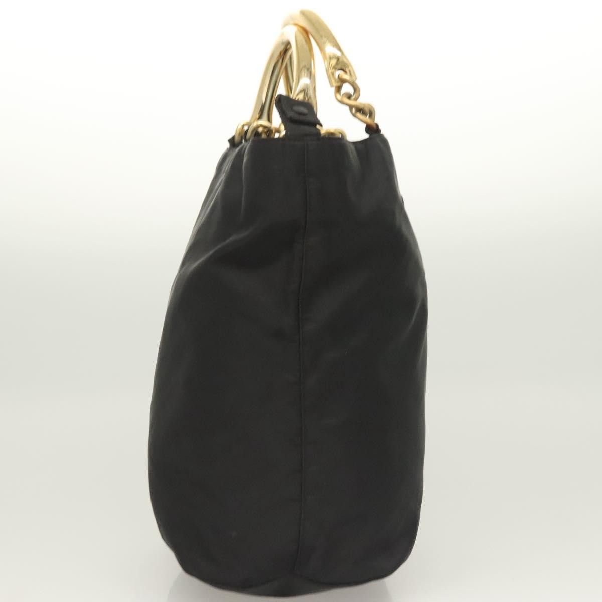 Prada Prada Metal Handles Tote Tessuto Size ONE SIZE - 4 Thumbnail