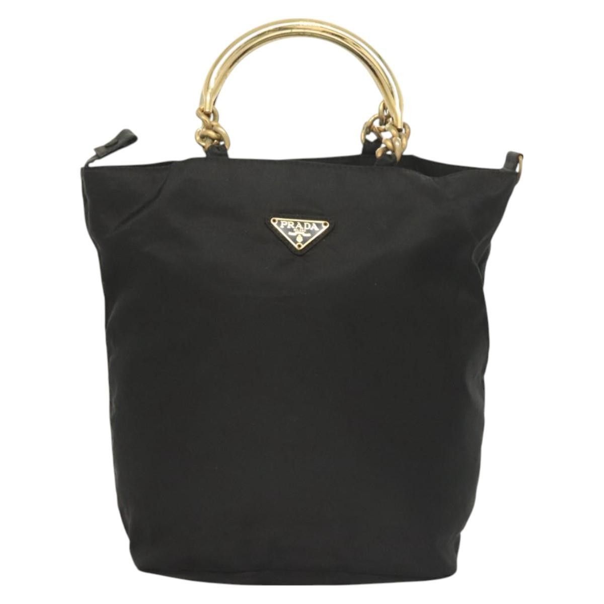 Prada Prada Metal Handles Tote Tessuto Size ONE SIZE - 15 Thumbnail