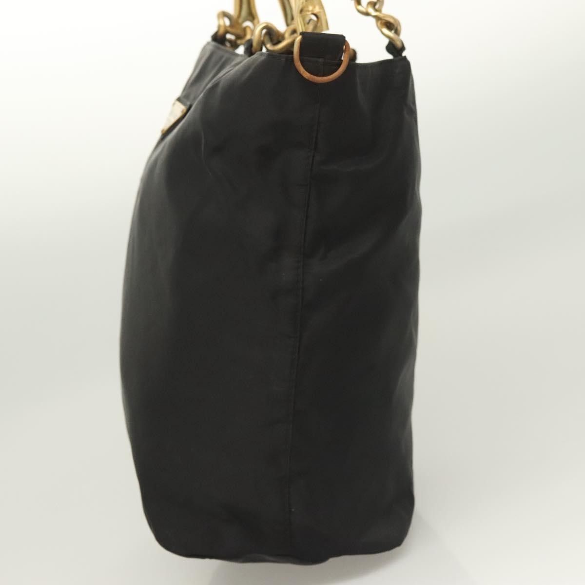 Prada Prada Metal Handles Tote Tessuto Size ONE SIZE - 3 Thumbnail