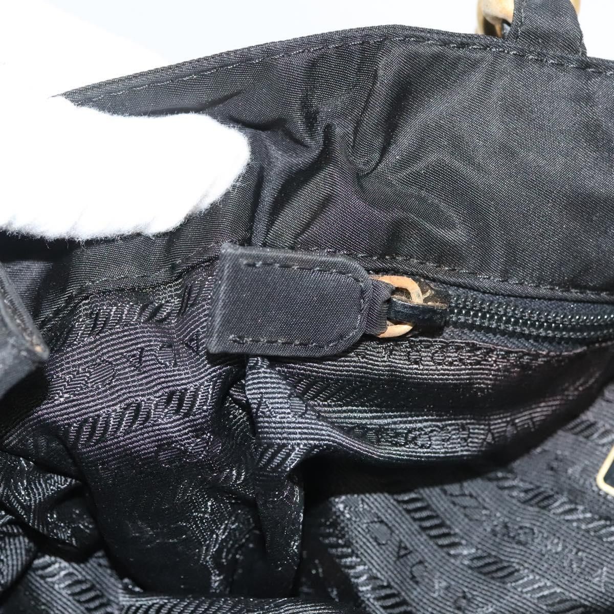 Prada Prada Metal Handles Tote Tessuto Size ONE SIZE - 13 Thumbnail