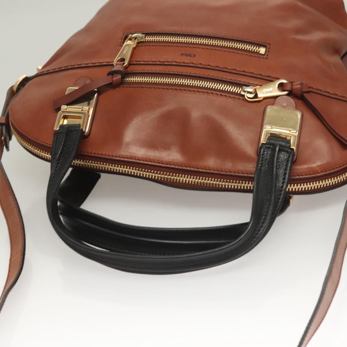Chloe Chloe Angie Tote Leather Size ONE SIZE - 8 Thumbnail