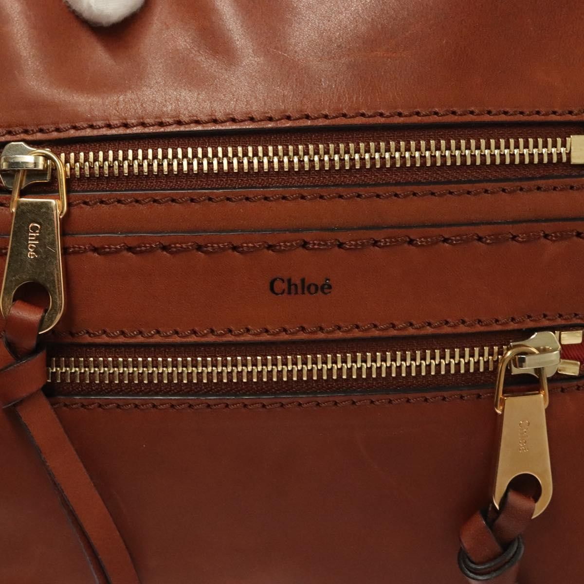 Chloe Chloe Angie Tote Leather Size ONE SIZE - 21 Thumbnail