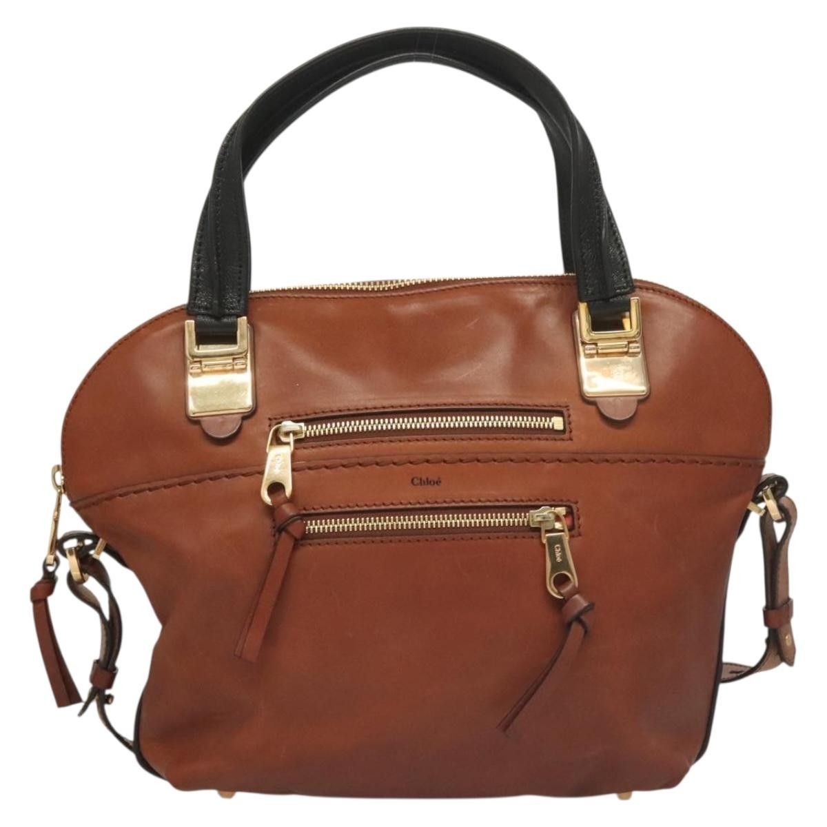 Chloe Chloe Angie Tote Leather Size ONE SIZE - 18 Thumbnail
