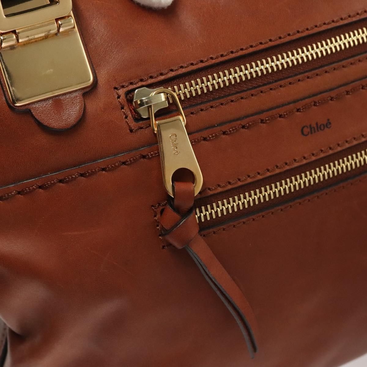 Chloe Chloe Angie Tote Leather Size ONE SIZE - 15 Thumbnail