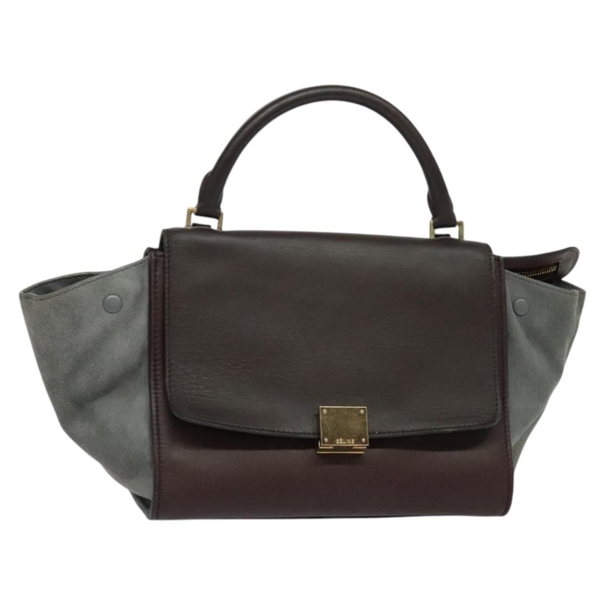 Celine Celine Trapeze Bag Leather Size ONE SIZE - 10 Thumbnail