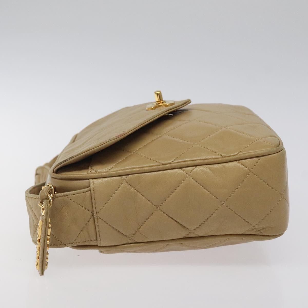Chanel Chanel Vintage Front Pocket Camera Shoulder Bag Leather Size ONE SIZE - 4 Thumbnail