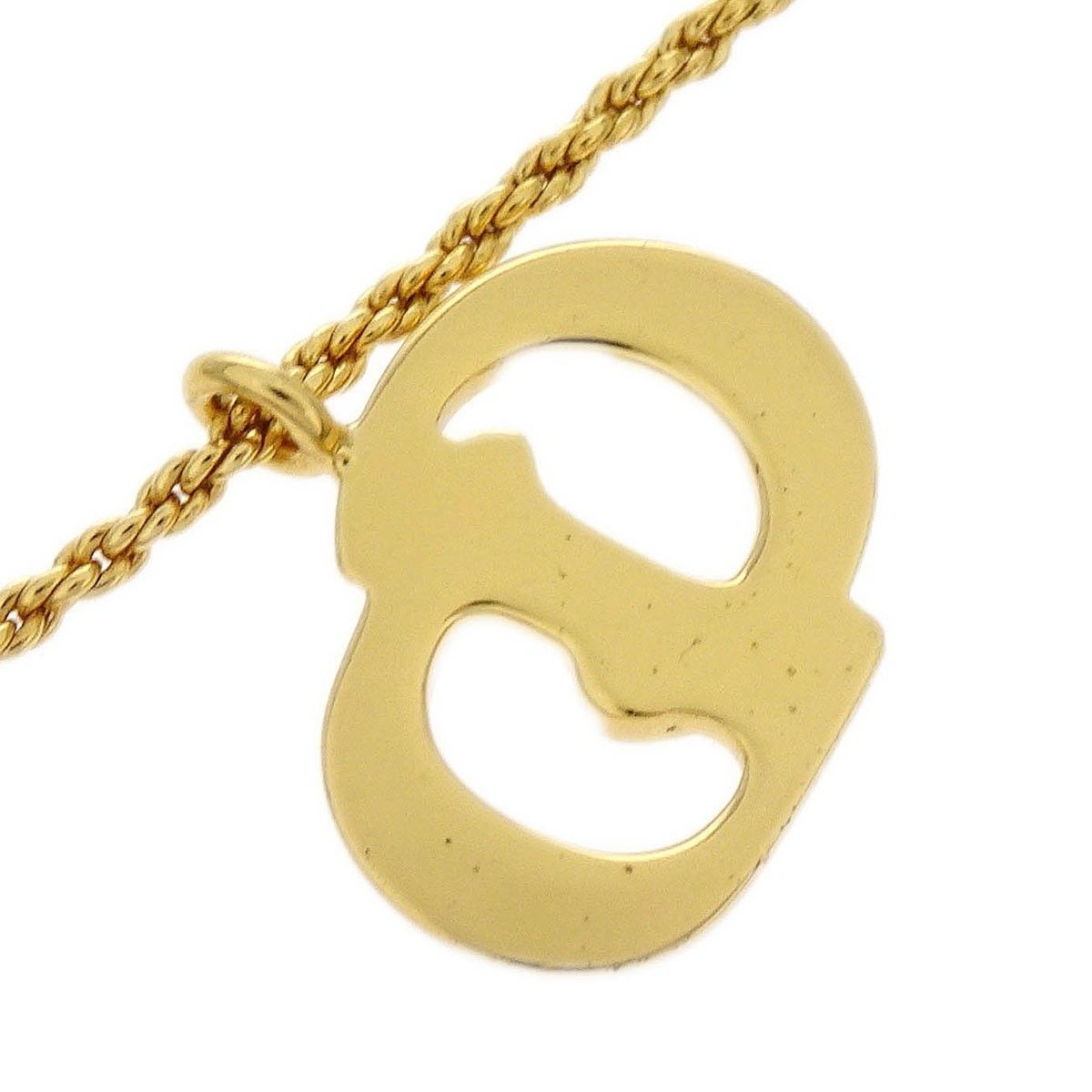 Dior Christian Dior CD Pendant Necklace Gold-plated Size ONE SIZE - 3 Thumbnail