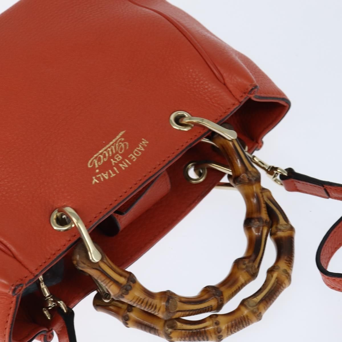 Gucci Gucci Bamboo Shopper Tote Leather Size ONE SIZE - 8 Thumbnail