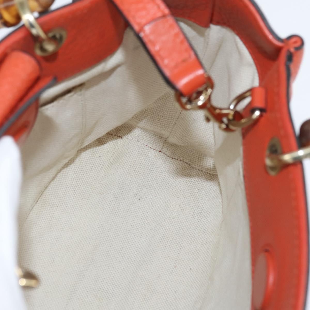 Gucci Gucci Bamboo Shopper Tote Leather Size ONE SIZE - 21 Thumbnail