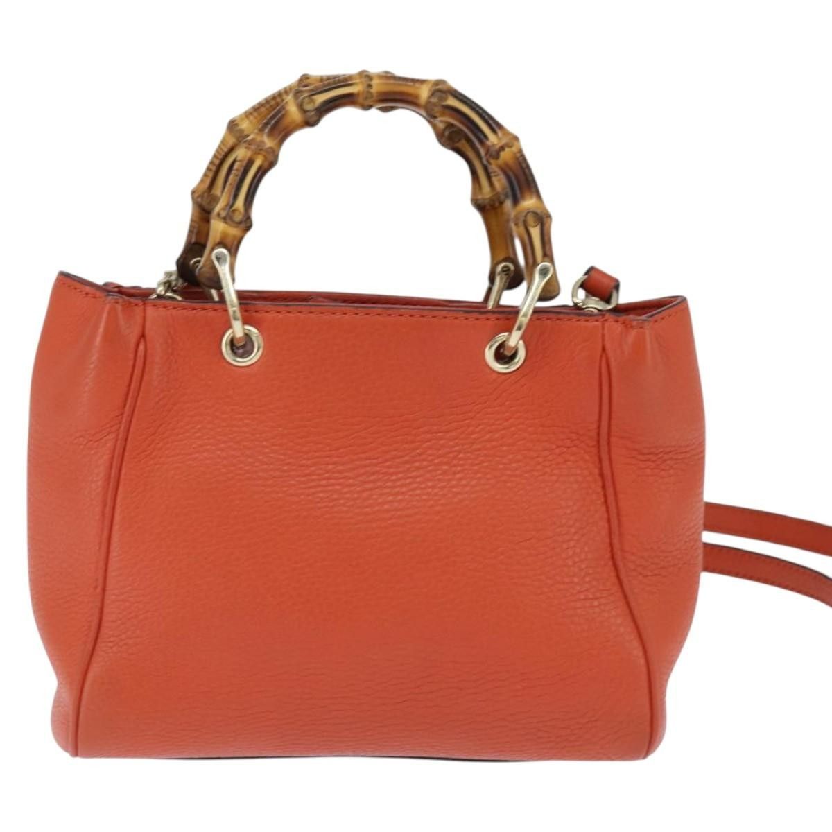 Gucci Gucci Bamboo Shopper Tote Leather Size ONE SIZE - 2 Thumbnail