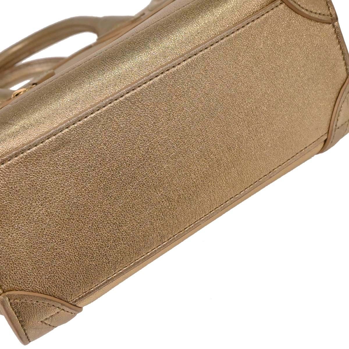 Celine Celine Luggage Bag Smooth Leather Size ONE SIZE - 7 Thumbnail