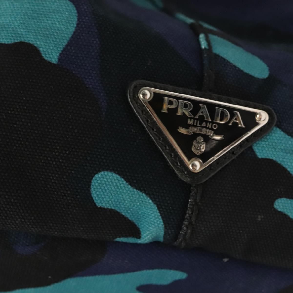 Prada Prada Canapa Convertible Tote Printed Canvas Size ONE SIZE - 20 Thumbnail