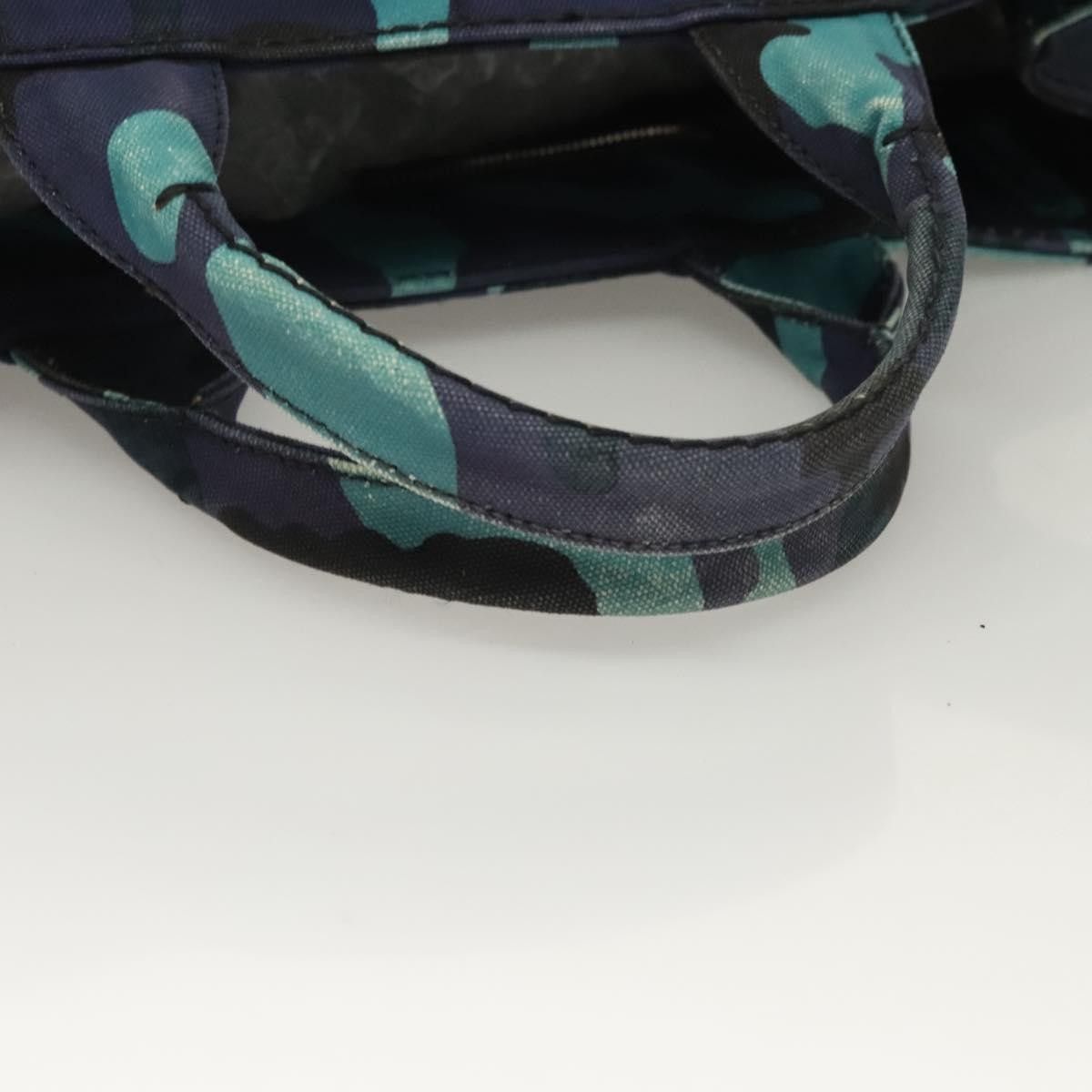 Prada Prada Canapa Convertible Tote Printed Canvas Size ONE SIZE - 8 Thumbnail
