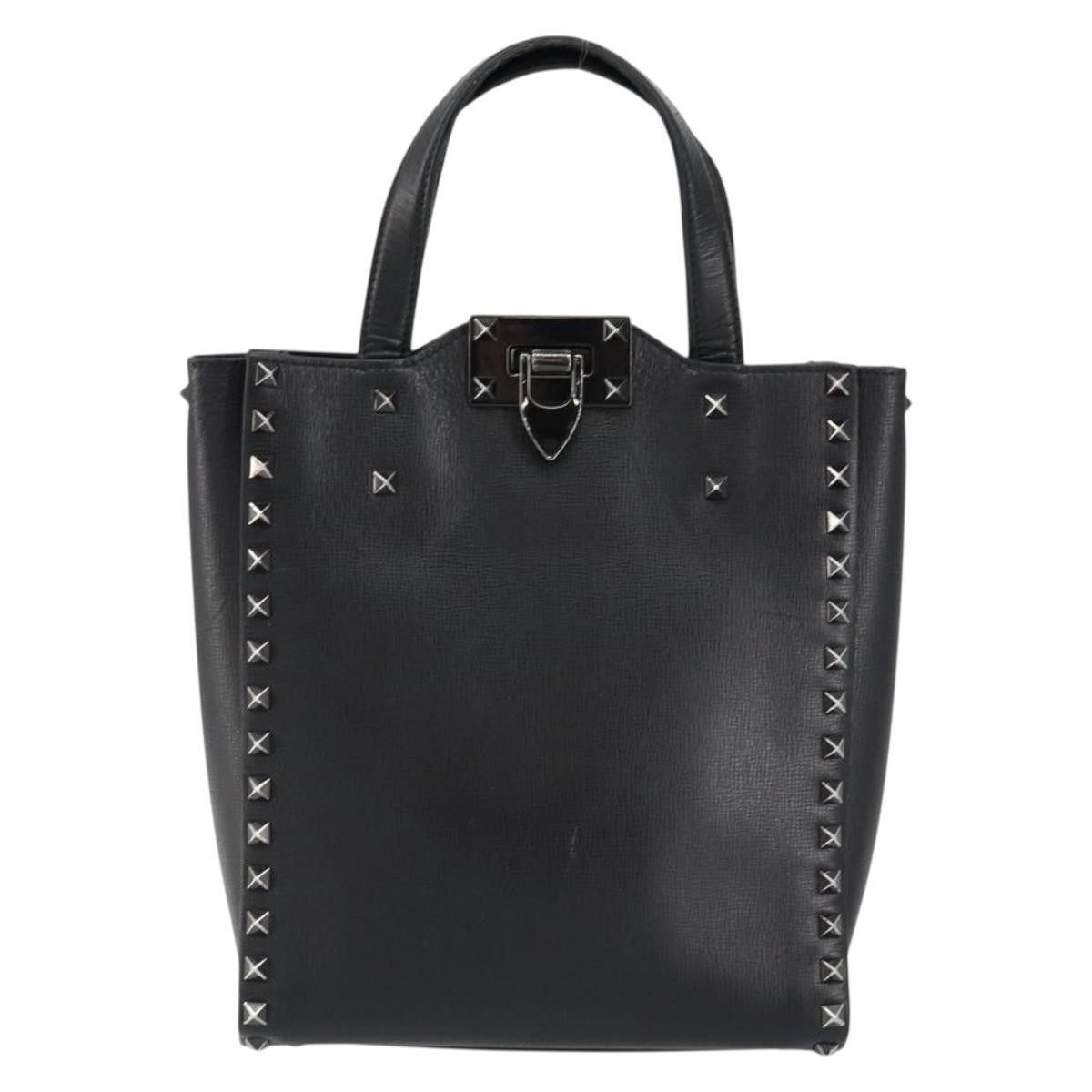 Valentino Valentino Garavani Rockstud Tote Rigid Leather Size ONE SIZE - 18 Thumbnail