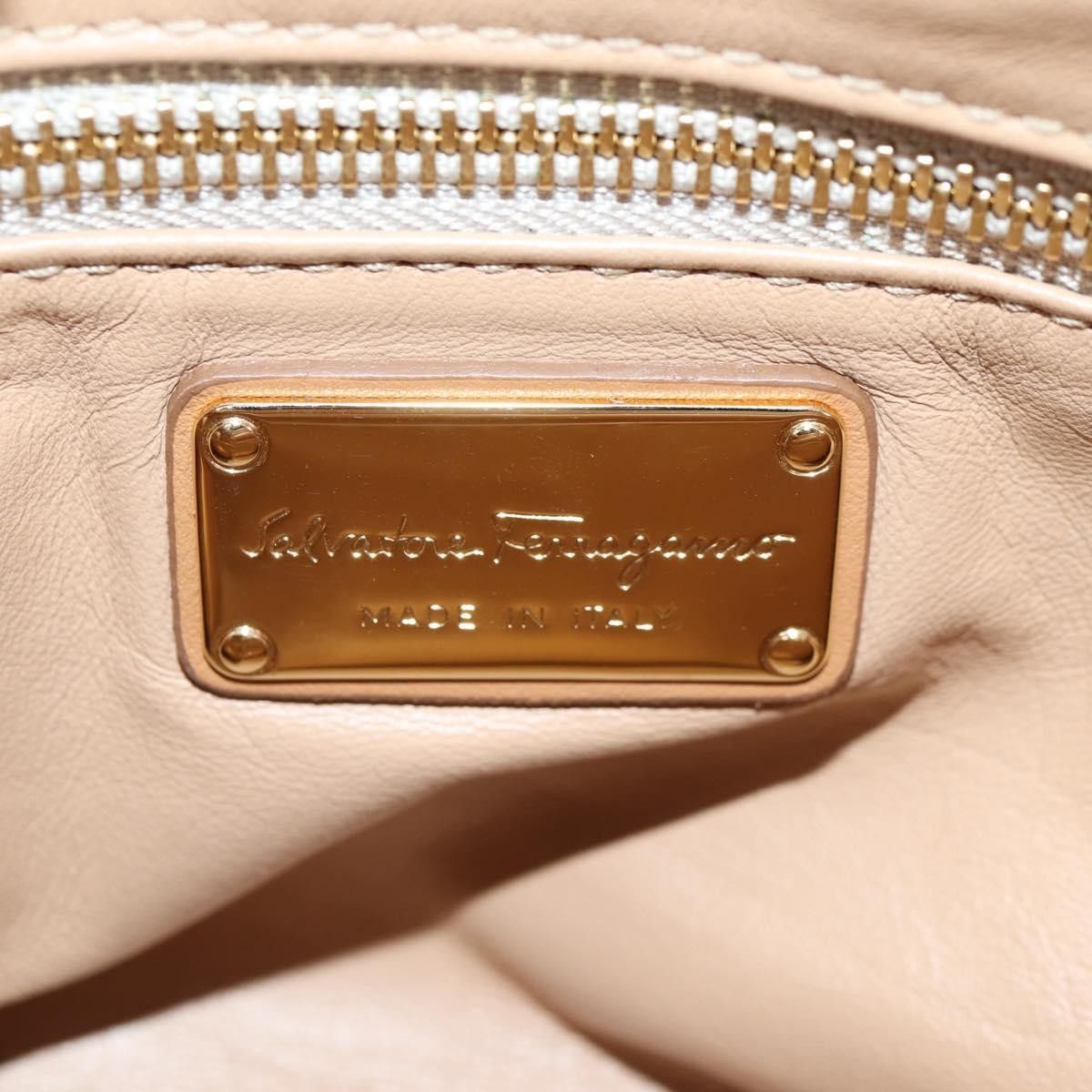 Salvatore Ferragamo Salvatore Ferragamo Sofia Satchel Raffia with Leather Size ONE SIZE - 6 Thumbnail