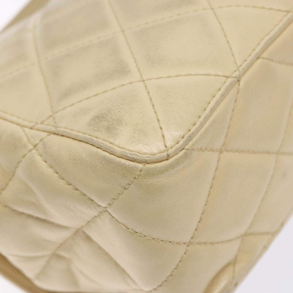 Chanel Chanel Vintage CC Flap Crossbody Bag Quilted Lambskin Size ONE SIZE - 11 Thumbnail