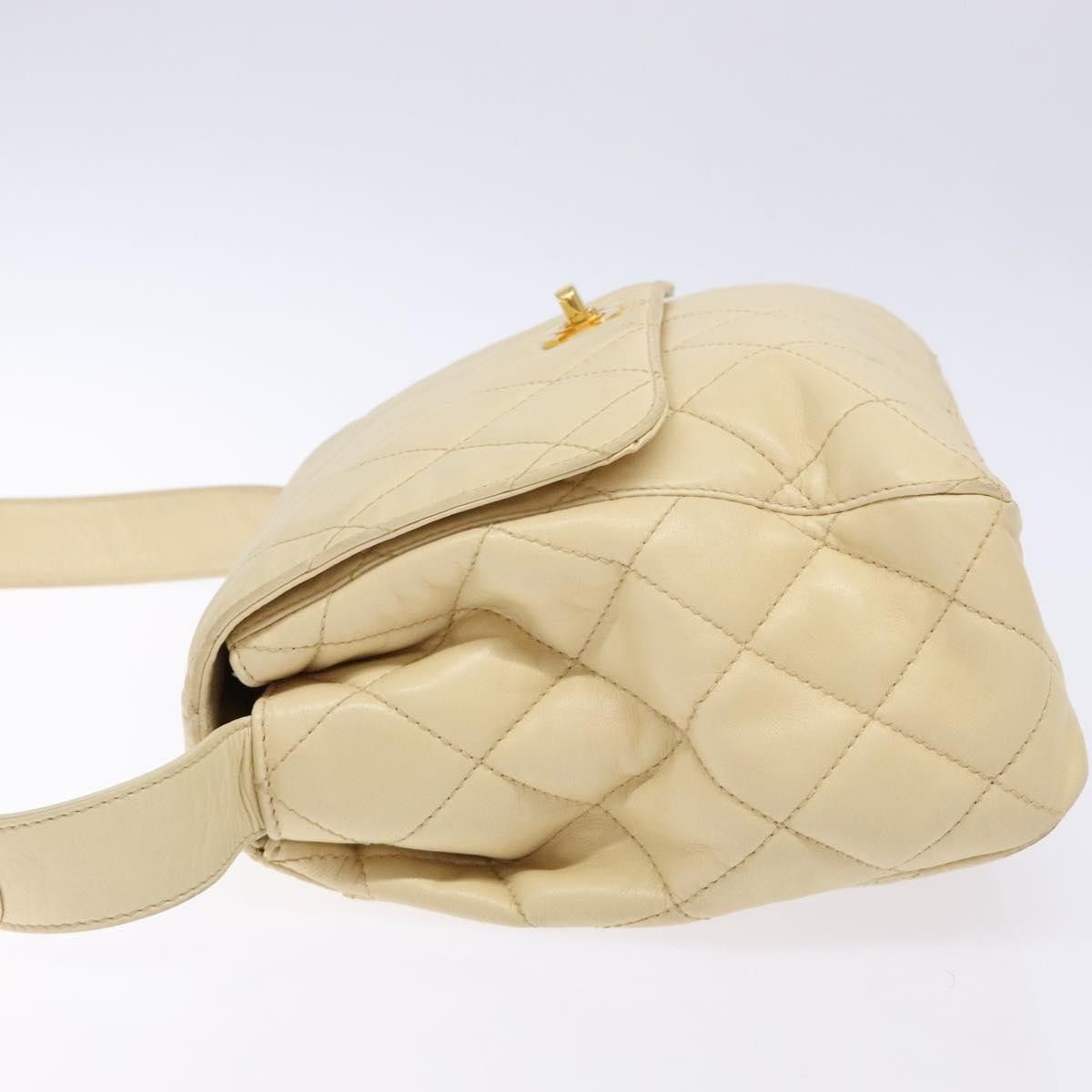 Chanel Chanel Vintage CC Flap Crossbody Bag Quilted Lambskin Size ONE SIZE - 4 Thumbnail