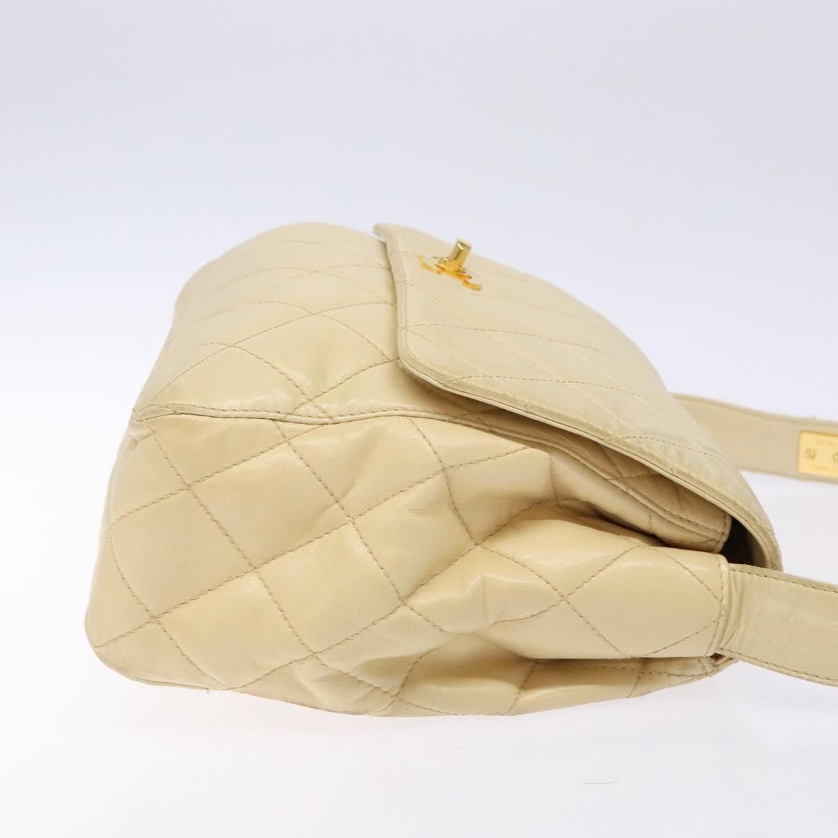Chanel Chanel Vintage CC Flap Crossbody Bag Quilted Lambskin Size ONE SIZE - 3 Thumbnail