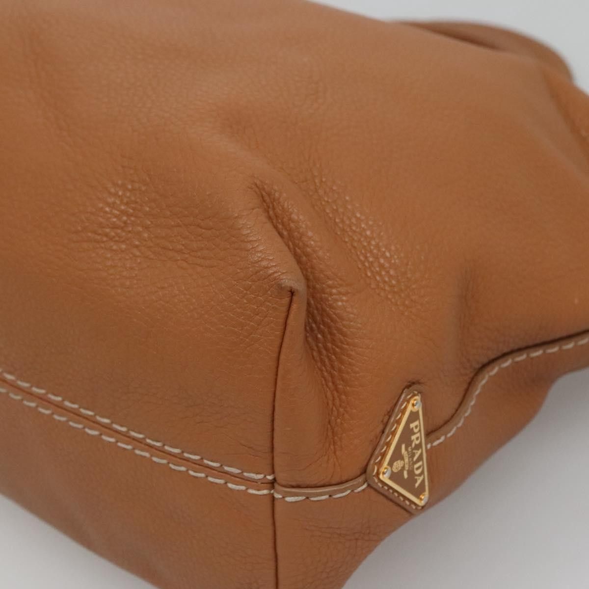 Prada Prada Embossed Logo Convertible Open Tote Vitello Daino Size ONE SIZE - 12 Thumbnail