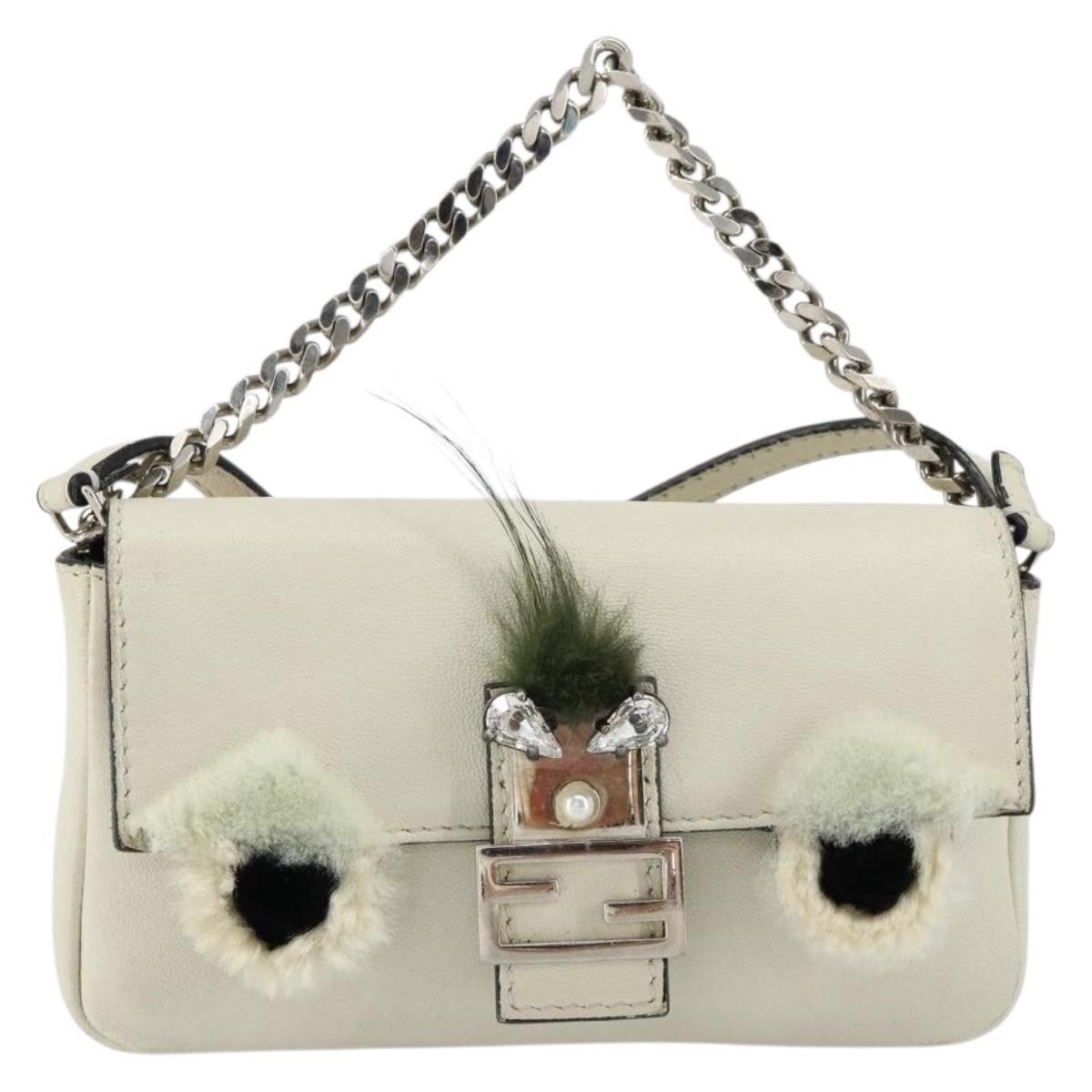 Fendi Fendi Monster Baguette Leather Size ONE SIZE - 24 Thumbnail