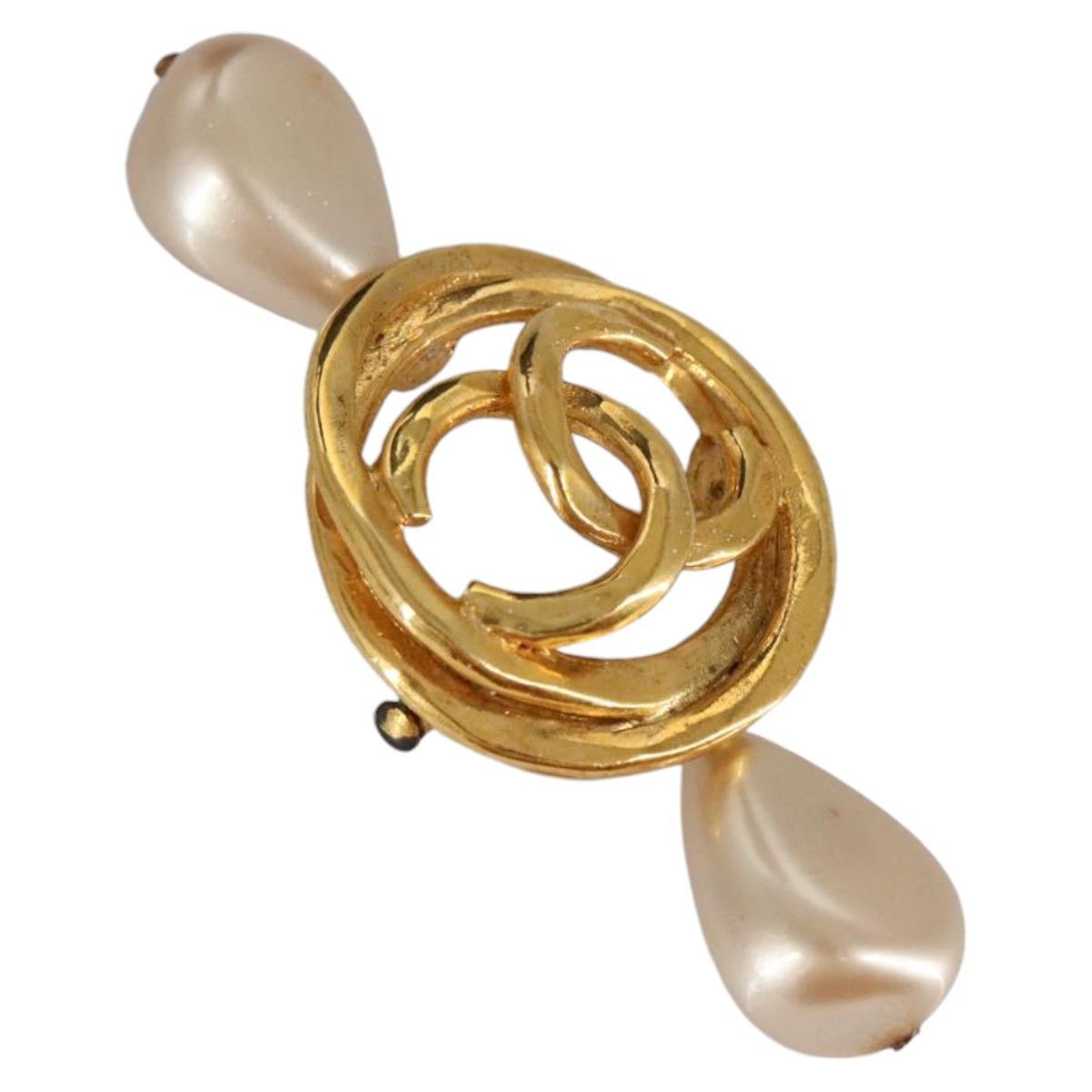 Chanel Chanel CC Coco Brooch Metal with Faux Pearls and Crystals Size ONE SIZE - 5 Thumbnail