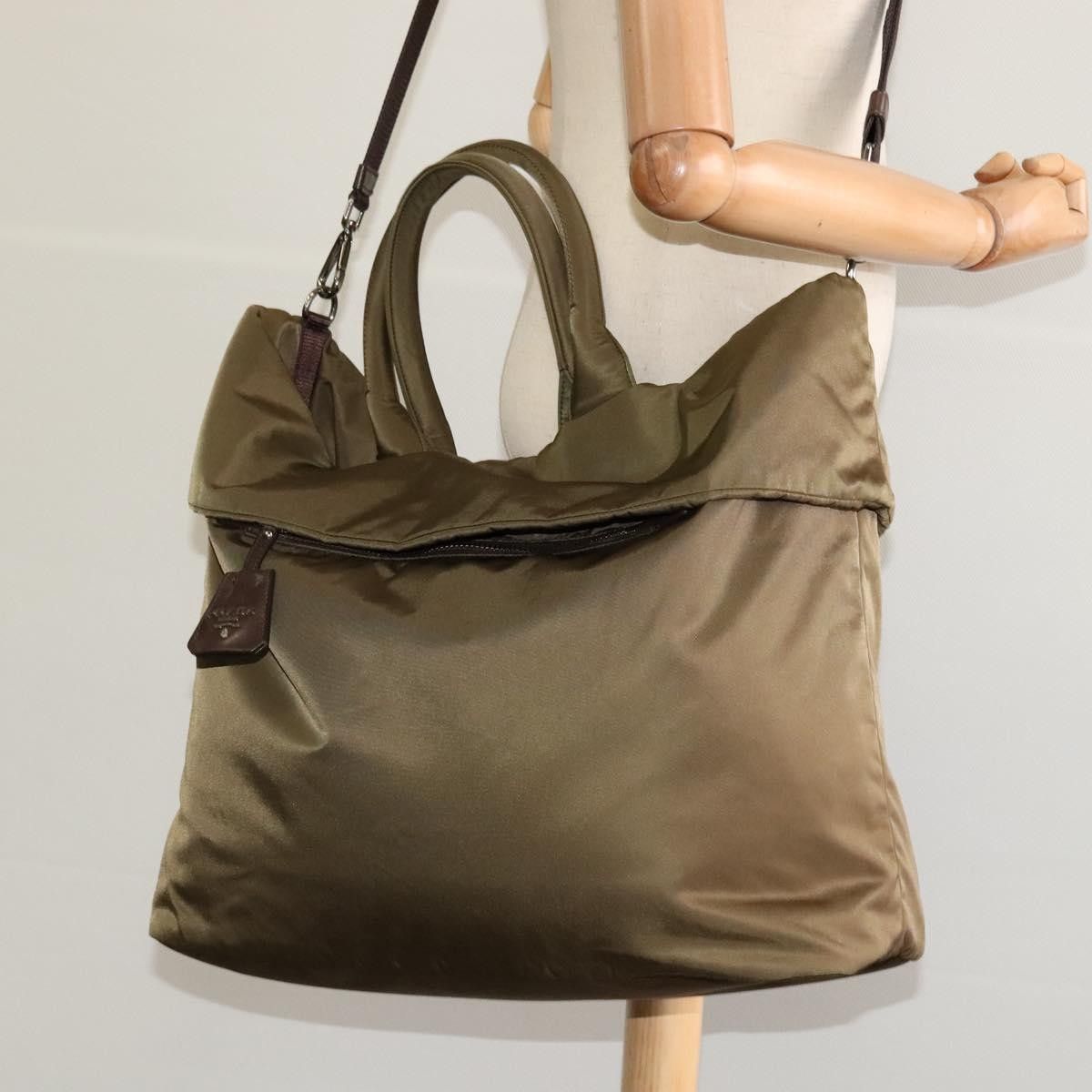 Prada Prada Convertible Double Tote Tessuto Size ONE SIZE - 14 Thumbnail