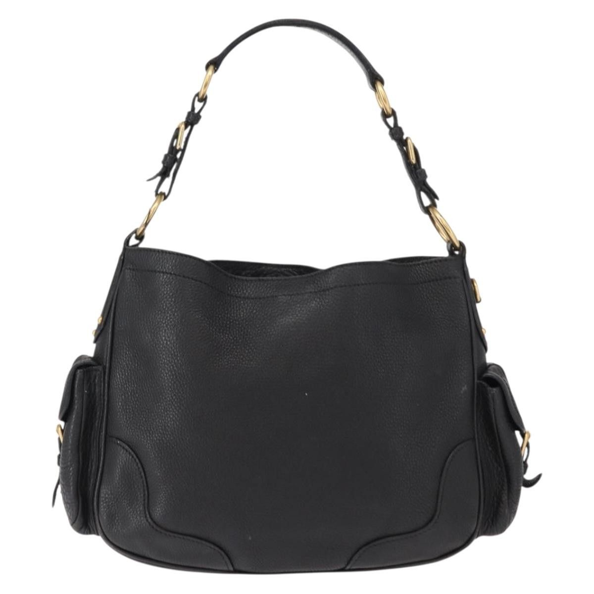 Prada Prada Side Pocket Hobo Vitello Daino Size ONE SIZE - 2 Thumbnail