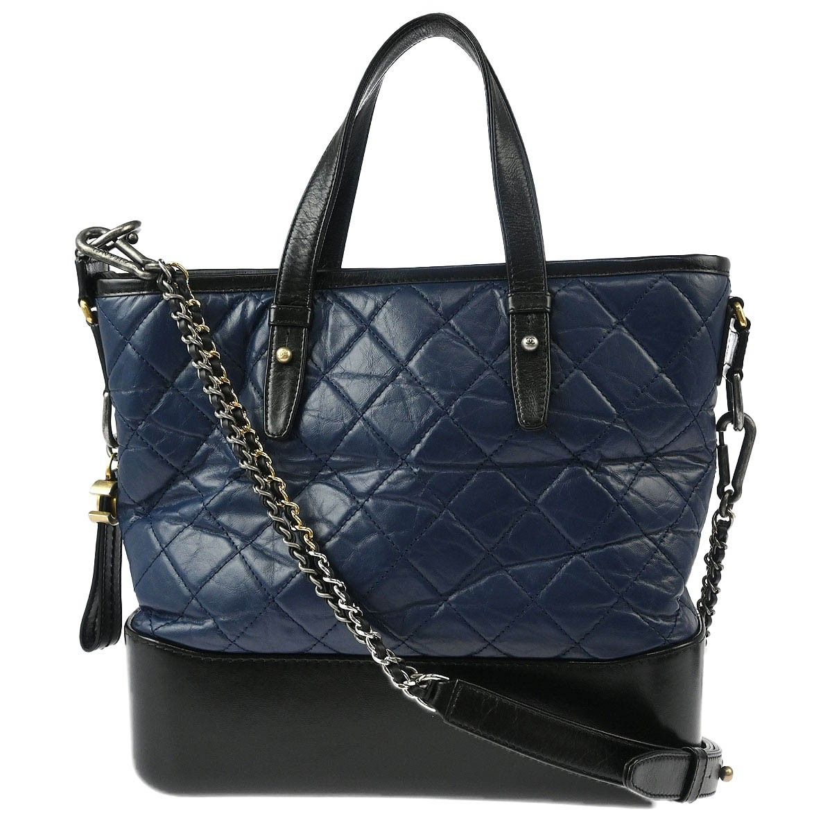 Chanel Chanel Gabrielle Shopping Tote Quilted Calfskin Size ONE SIZE - 2 Thumbnail