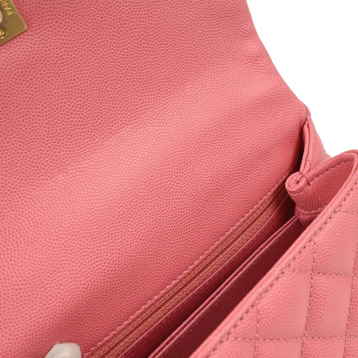 Chanel Chanel Coco Top Handle Bag Quilted Caviar Size ONE SIZE - 10 Thumbnail