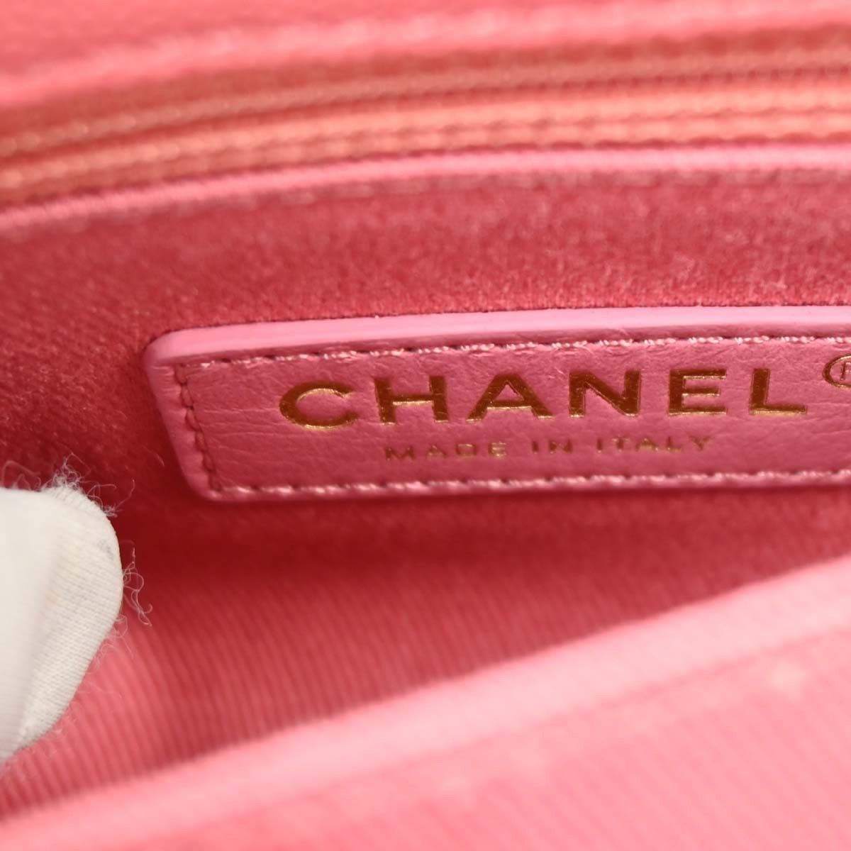 Chanel Chanel Coco Top Handle Bag Quilted Caviar Size ONE SIZE - 4 Thumbnail