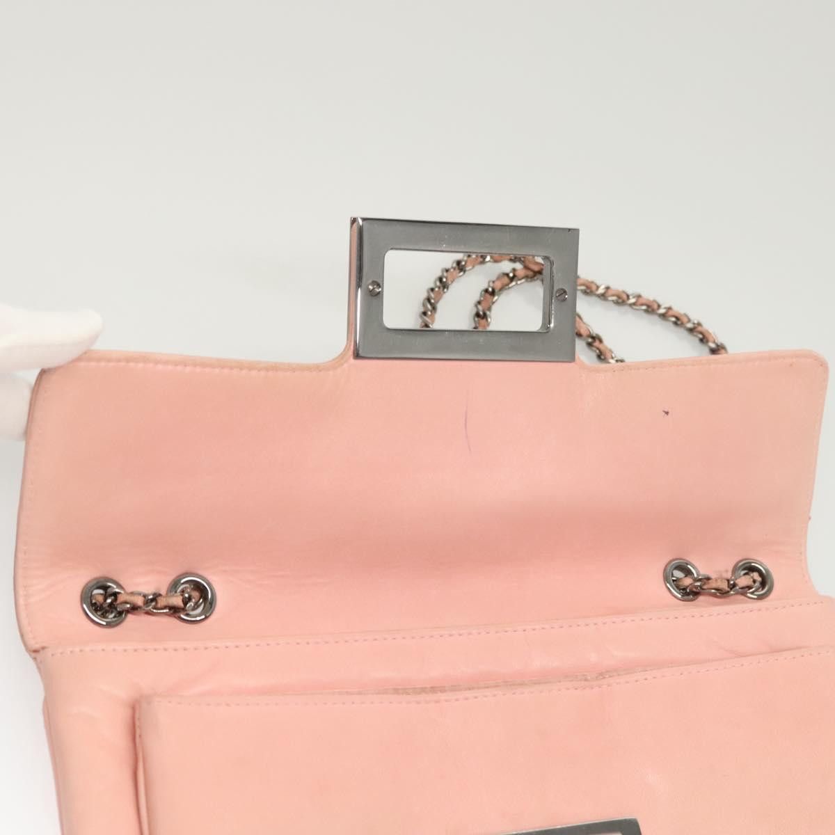 Chanel Chanel Chocolate Bar Mademoiselle Flap Bag Quilted Leather Size ONE SIZE - 8 Thumbnail