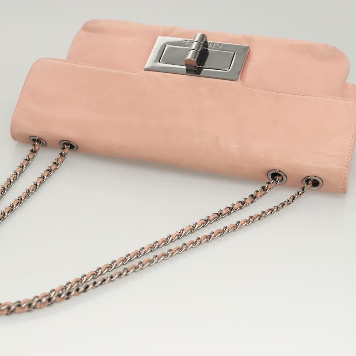 Chanel Chanel Chocolate Bar Mademoiselle Flap Bag Quilted Leather Size ONE SIZE - 10 Thumbnail