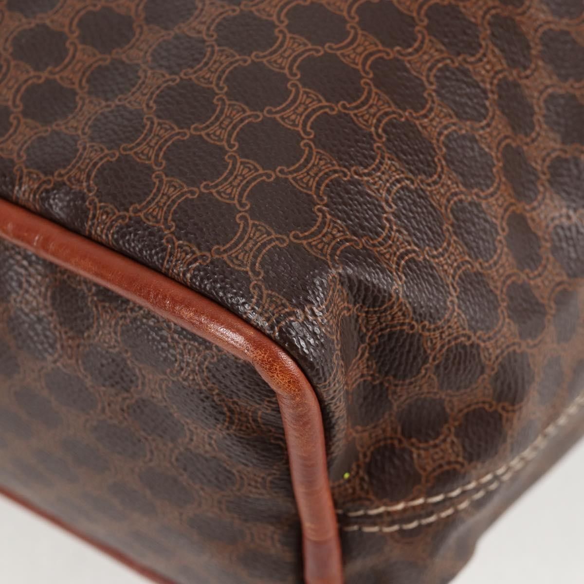 Celine Celine Vintage Macadam Shoulder Bag Macadam Canva Vinyl Size ONE SIZE - 10 Thumbnail