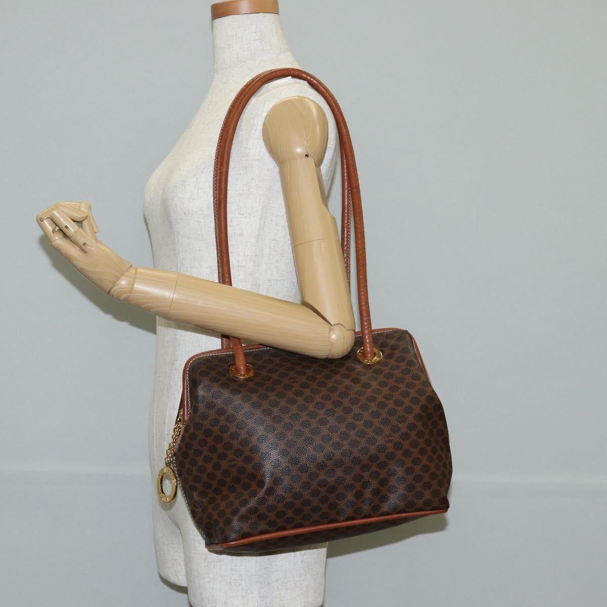 Celine Celine Vintage Macadam Shoulder Bag Macadam Canva Vinyl Size ONE SIZE - 14 Thumbnail