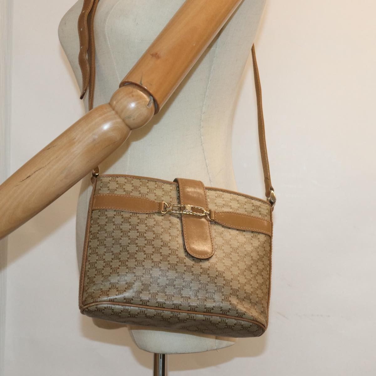 Celine Celine Macadam Shoulder Bag Canvas Size ONE SIZE - 14 Thumbnail