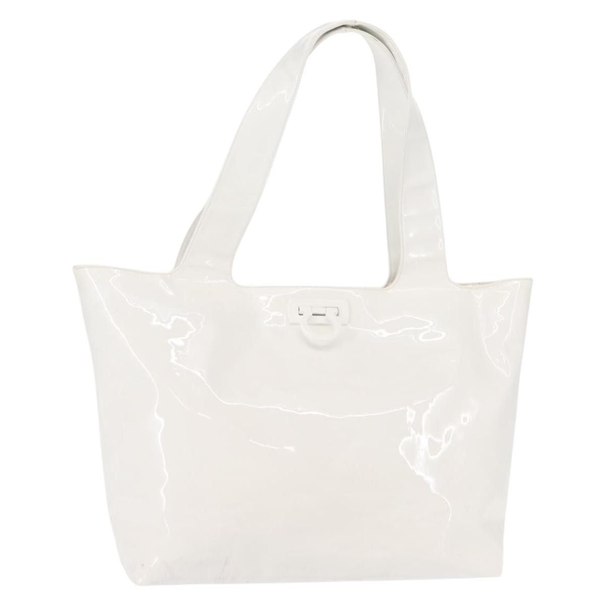 Salvatore Ferragamo Salvatore Ferragamo Gancini Tote Patent leather Size ONE SIZE - 17 Thumbnail