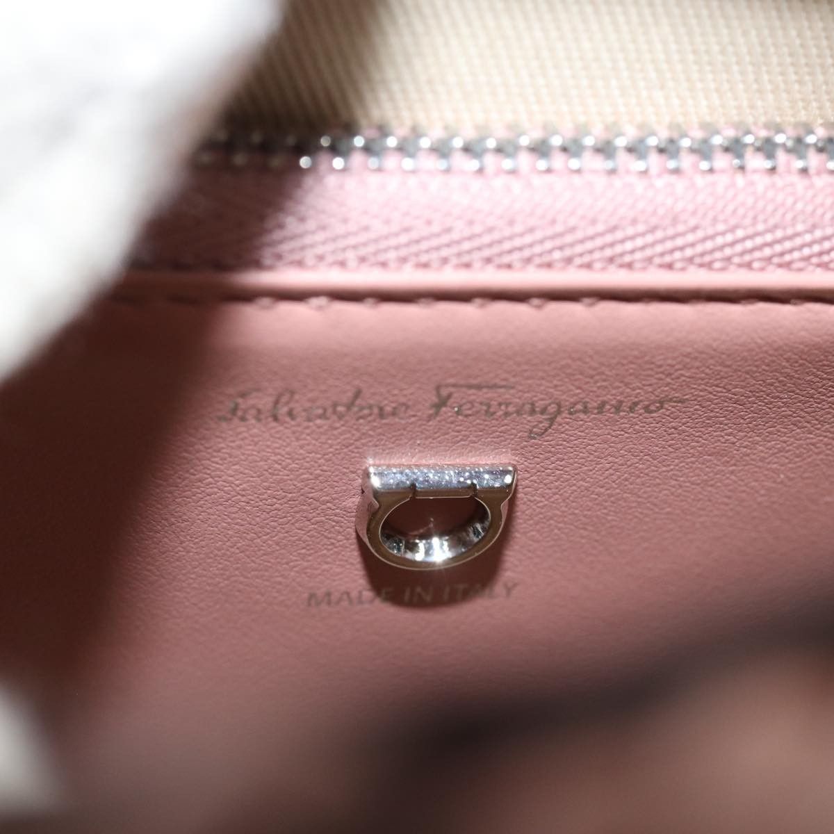 Salvatore Ferragamo Salvatore Ferragamo Boxyz Top Handle Bag Woven Leather Size ONE SIZE - 6 Thumbnail