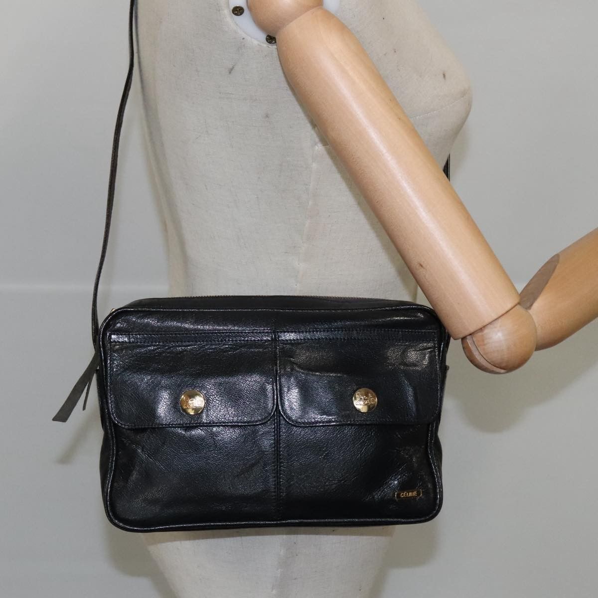 Celine Celine Shoulder Bag Leather Size ONE SIZE - 12 Thumbnail