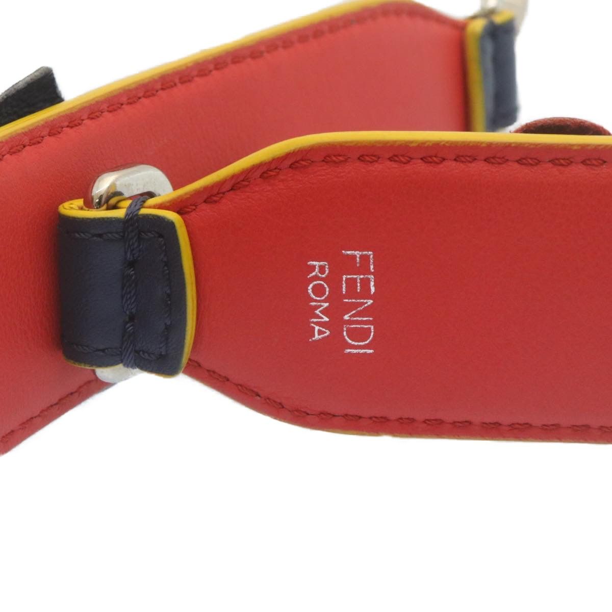 Fendi Fendi Flowerland Strap You Shoulder Strap Studded Leather Size ONE SIZE - 6 Thumbnail