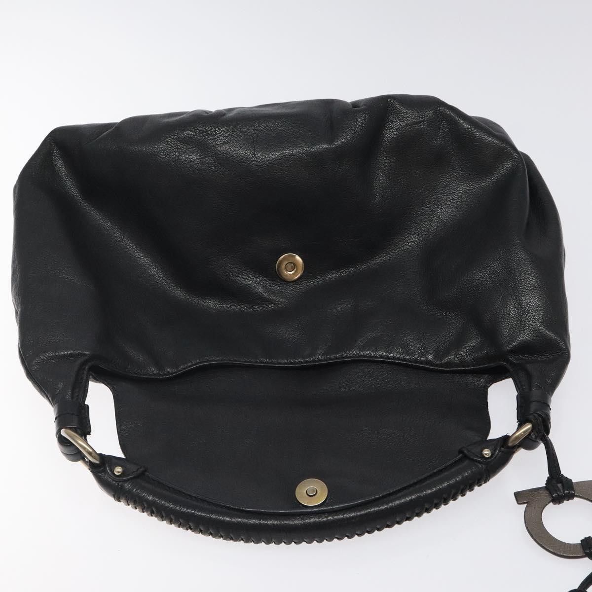 Salvatore Ferragamo Salvatore Ferragamo Gancini handbag Leather Size ONE SIZE - 18 Thumbnail