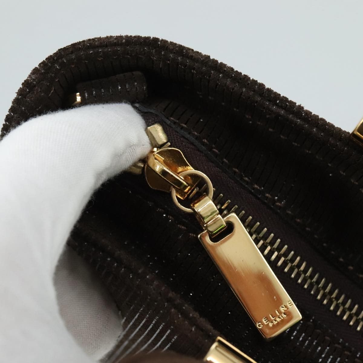 Celine Celine Handbag Suede Size ONE SIZE - 13 Thumbnail
