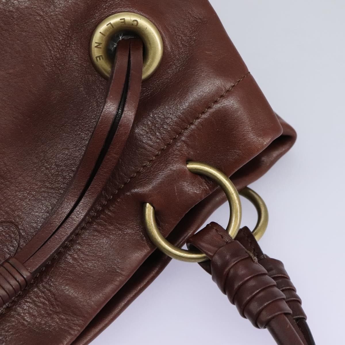 Celine Celine Handbag Leather Size ONE SIZE - 13 Thumbnail