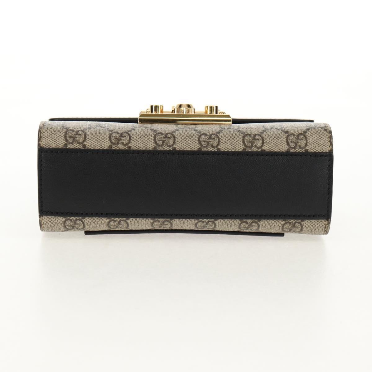 Gucci Gucci Padlock Shoulder Bag GG Coated Canvas and Leather Size ONE SIZE - 15 Thumbnail
