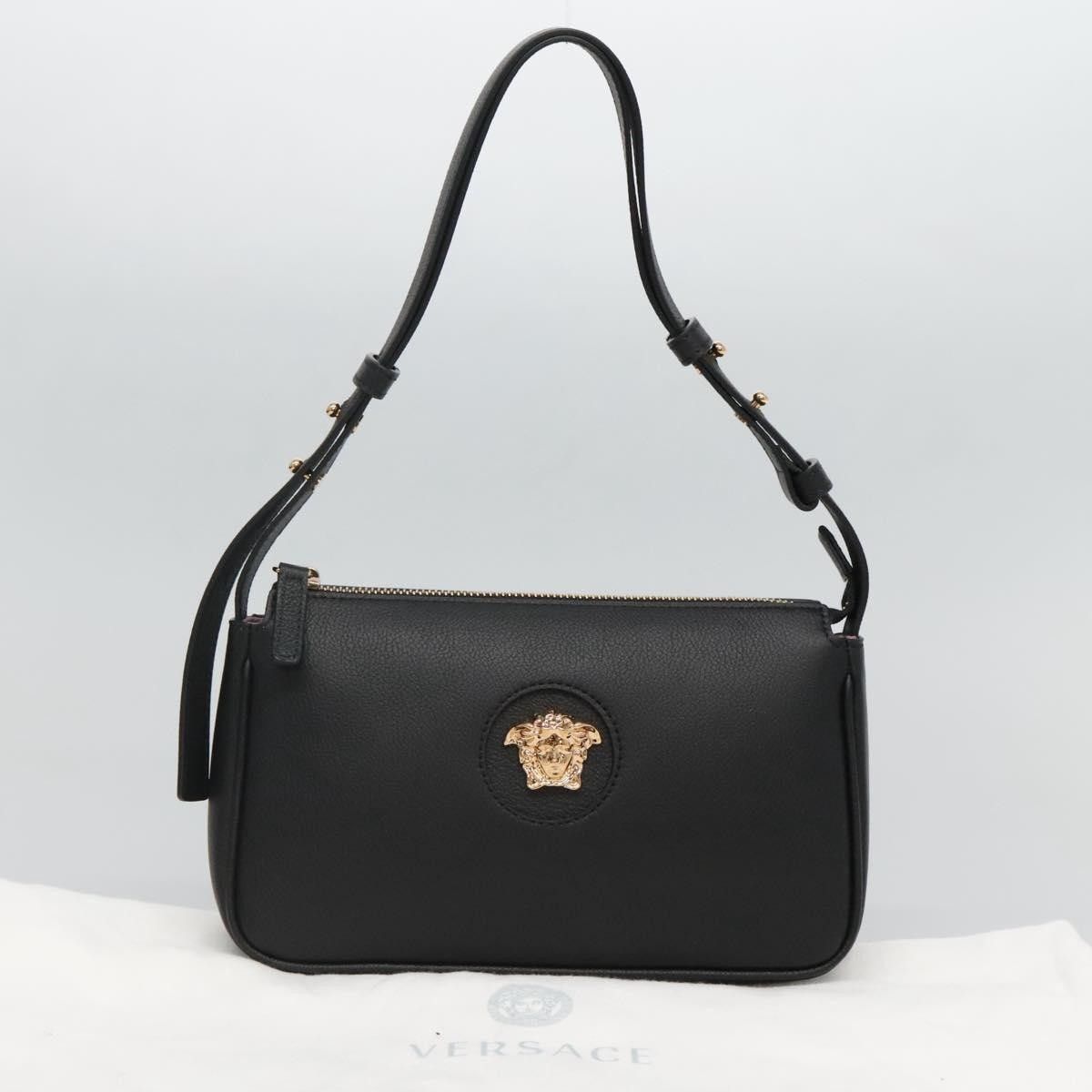 Versace Versace Medusa Shoulder Bag Leather Size ONE SIZE - 17 Thumbnail