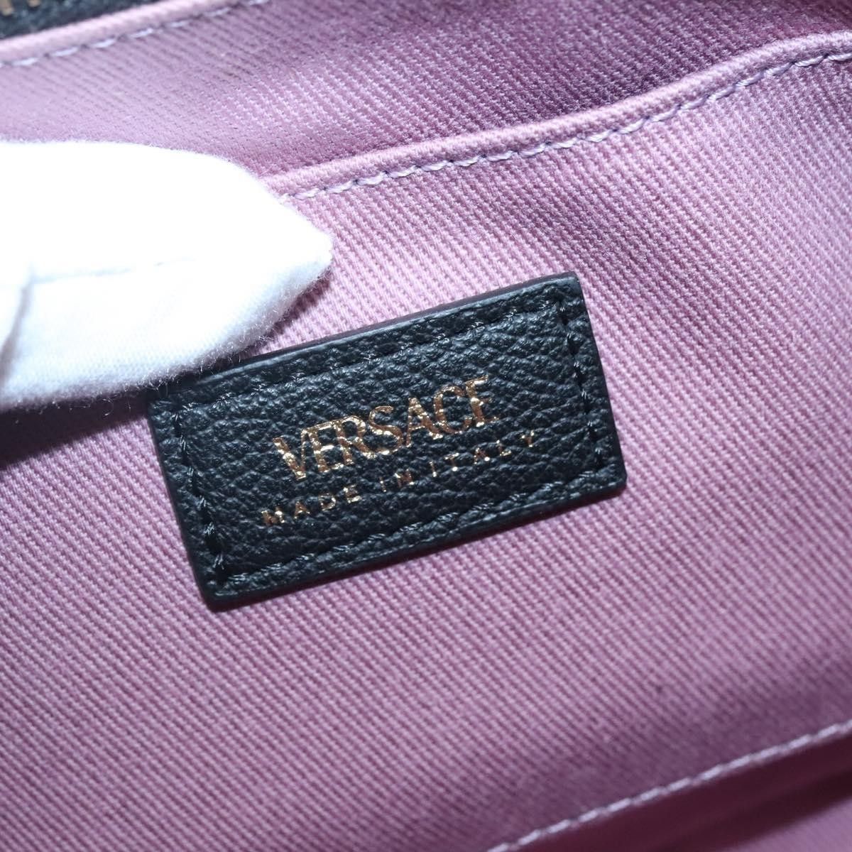 Versace Versace Medusa Shoulder Bag Leather Size ONE SIZE - 6 Thumbnail