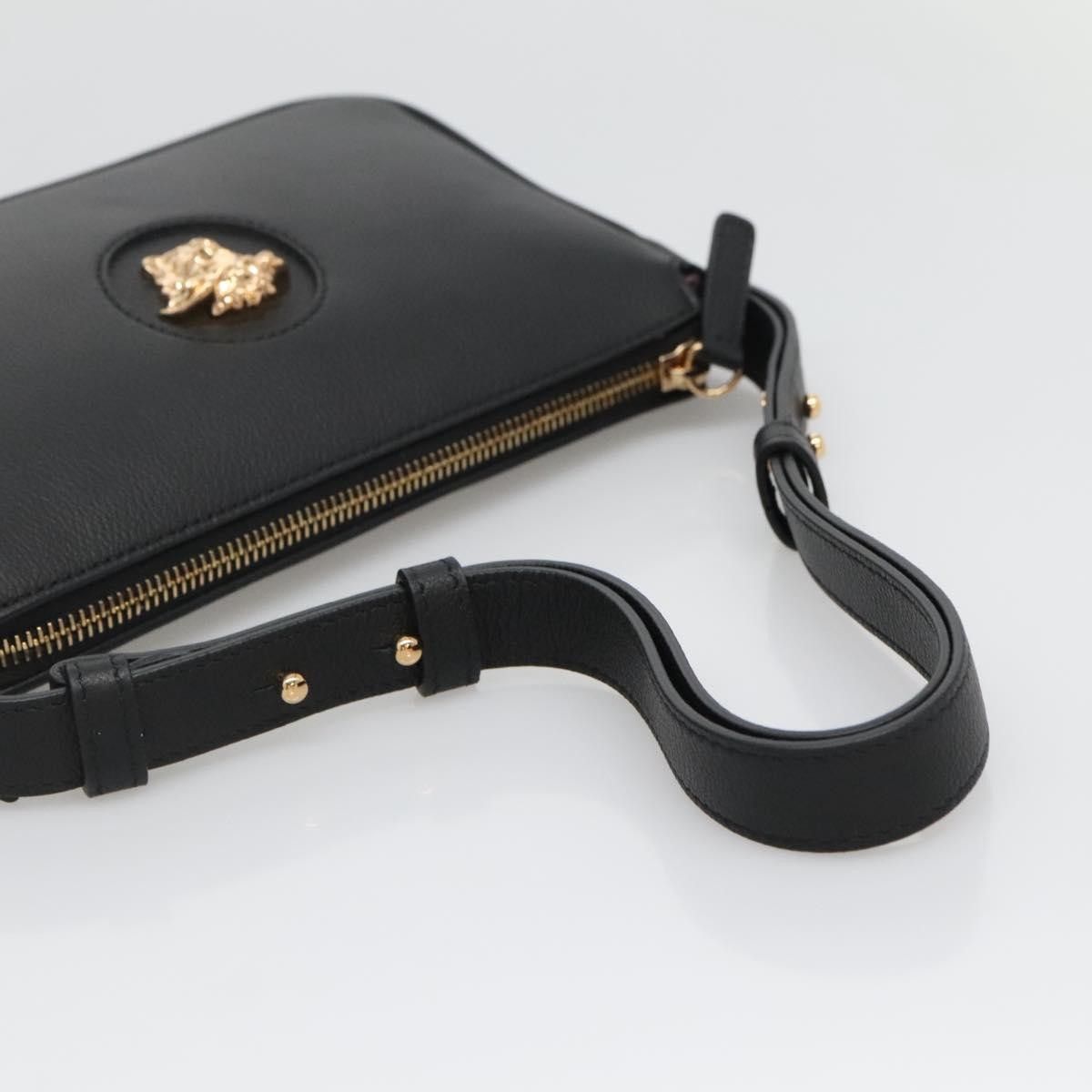 Versace Versace Medusa Shoulder Bag Leather Size ONE SIZE - 8 Thumbnail